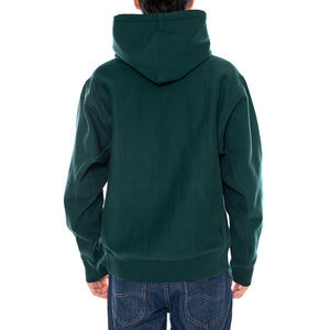 Hooded American Script Sweat Dark Fir - Felpa con Cappuccio Uomo Verde I028279.05AXX . CARHARTT WIP 