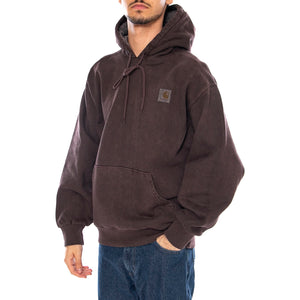 Hooded Vista Sweat Palisander - Felpa con Cappuccio Uomo Marrone I029523.33HGD . CARHARTT WIP 