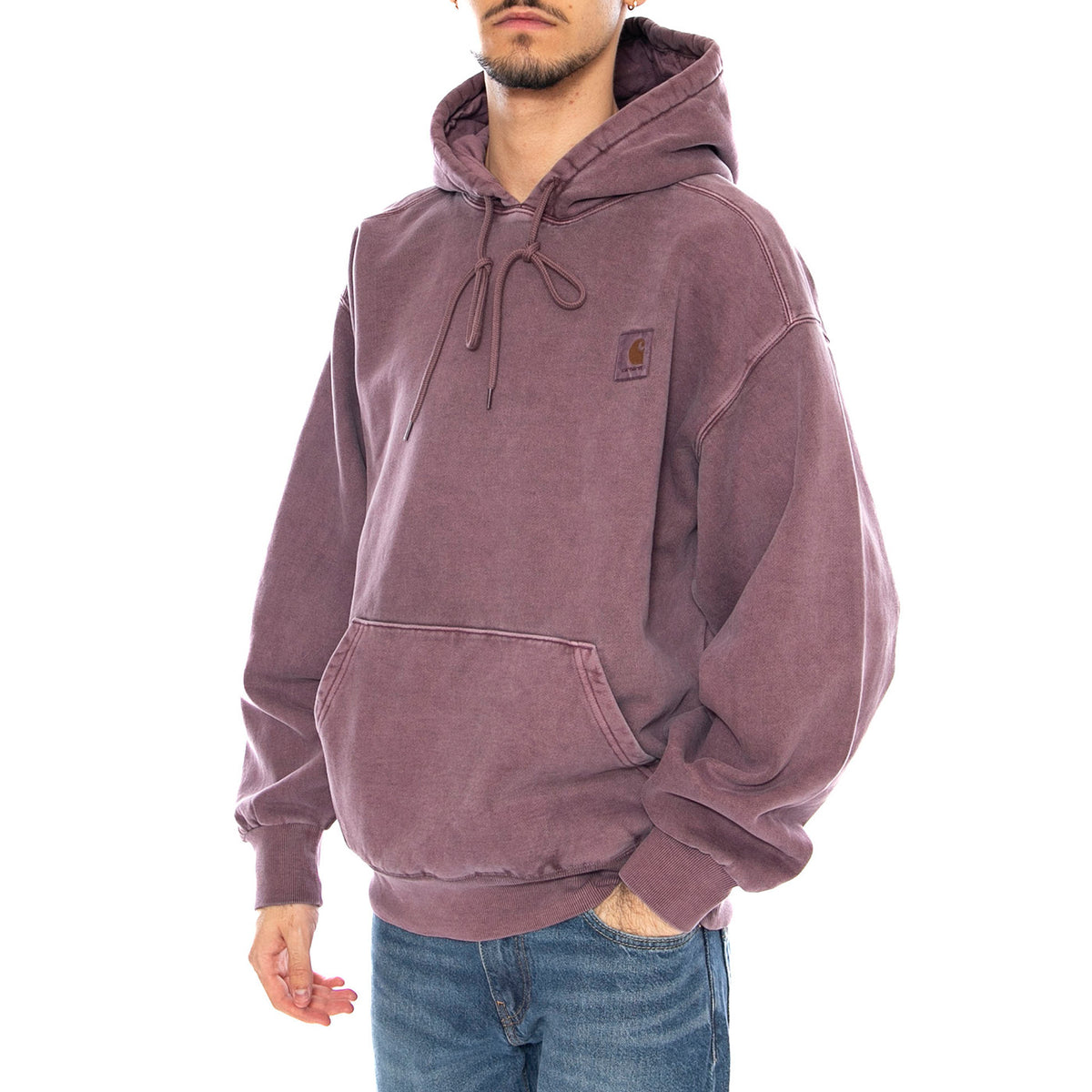Hooded Vista Sweat Phlox -- Felpa con Cappuccio Uomo Viola I029523.33IGD . CARHARTT WIP 