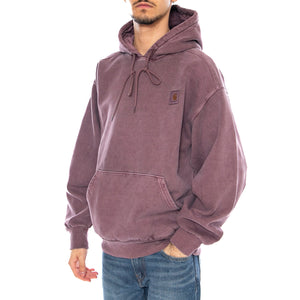 Hooded Vista Sweat Phlox -- Felpa con Cappuccio Uomo Viola I029523.33IGD . CARHARTT WIP 