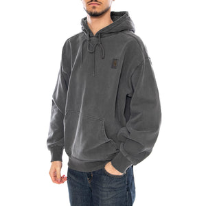 Hooded Vista Sweat -- Felpa Uomo Nera con Cappuccio I029523.89GD . CARHARTT WIP 