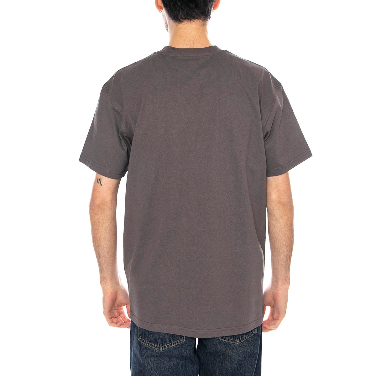 S/S American Script Maglietta -- Maglietta Uomo Porphyry I029956.33CXX . CARHARTT WIP 