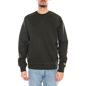 Chase Sweat -- Felpa Uomo Olive / Gold I033660.3CBXX . CARHARTT WIP 