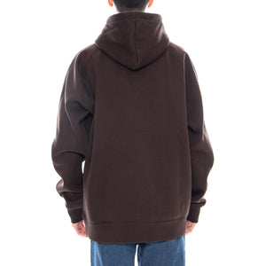 Hooded Chase Sweat Tobacco / Gold - Felpa con Cappuccio Uomo Marrone I033661.00WXX . CARHARTT WIP 