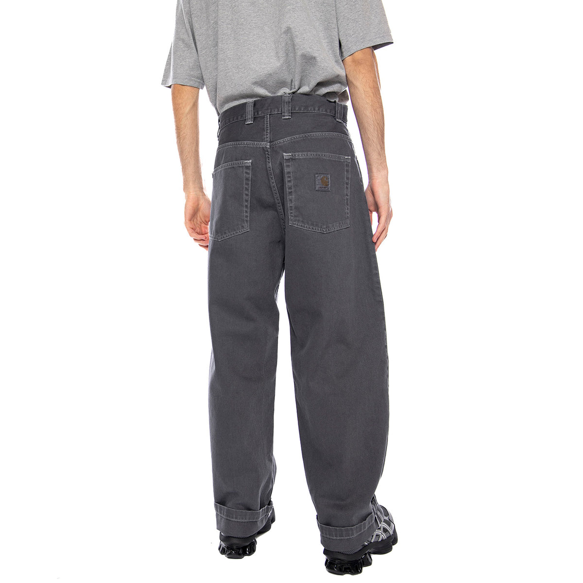 Brandon Pant -- Pantaloni Uomo Graphite Grigi I034809.874J . CARHARTT WIP 