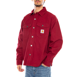 Selby Shirt Jac Scarlet - Camicia Uomo Rossa I035305.H8XX . CARHARTT WIP 