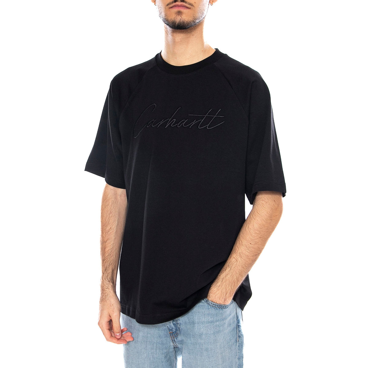 S/S Ray T-Shirt -- Maglietta Uomo Nera I035306.89XX . CARHARTT WIP 