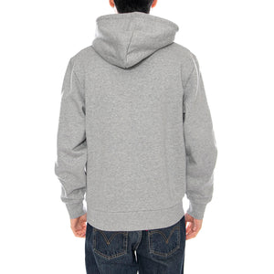 Hooded Script Embroidery Sweat -- Felpa Uomo Cappuccio Grigia I035392.00DXX . CARHARTT WIP 