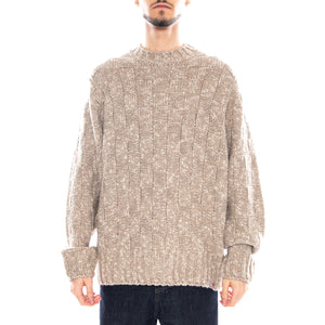 Kyloe Sweater - Wall Heather - Maglione Uomo Beige I035393.3DAXX . CARHARTT WIP 