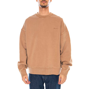 Benton Sweat Peanut - Felpa Girocollo Uomo Beige I035436.2FSGD . CARHARTT WIP 
