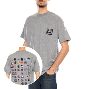 S/S C Logo Archive T-Shirt -- Maglietta Uomo Grigia I035439.V6XX . CARHARTT WIP 