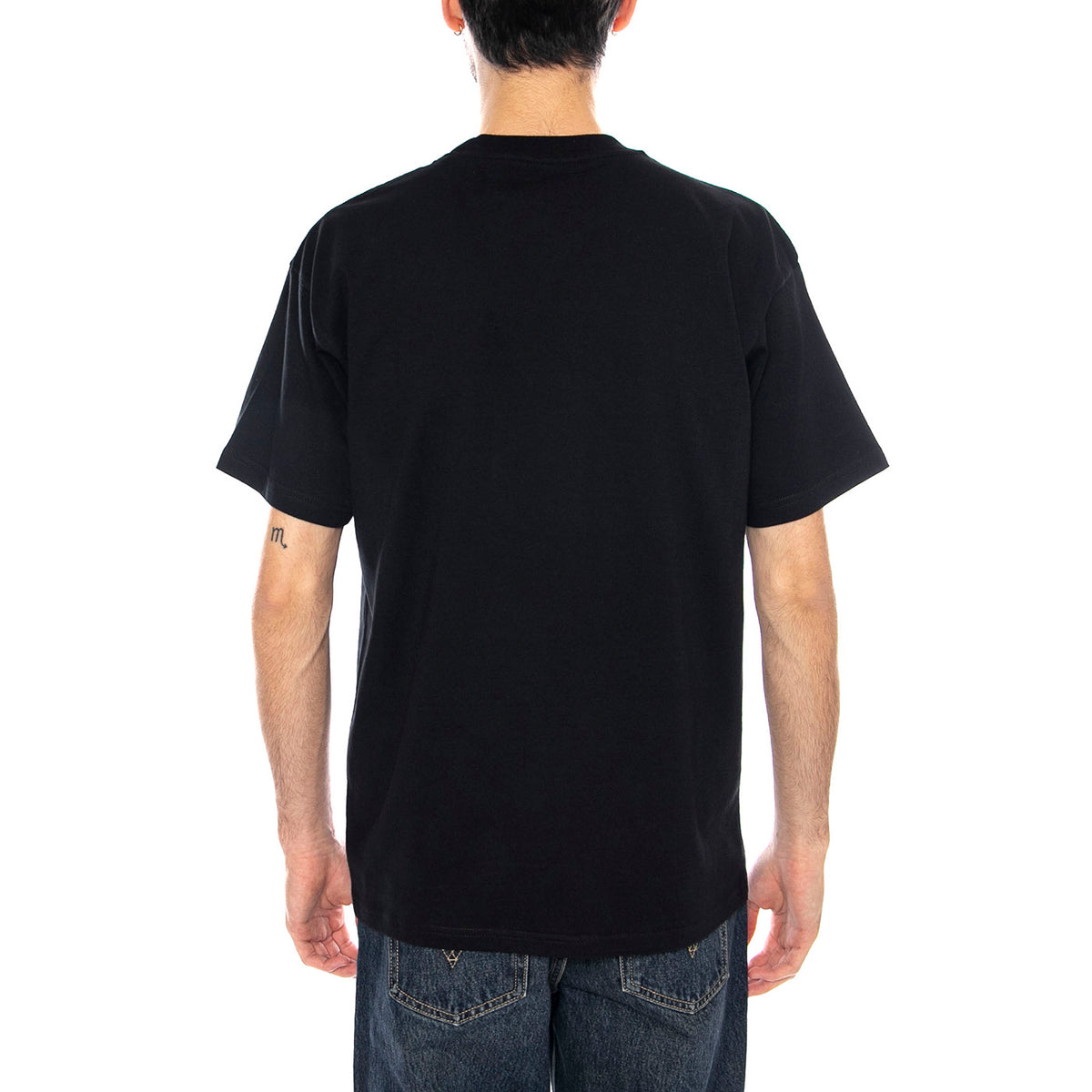 S/S Theory And Practice T-Shirt -- Maglietta Uomo Nera I035501.89XX . CARHARTT WIP 