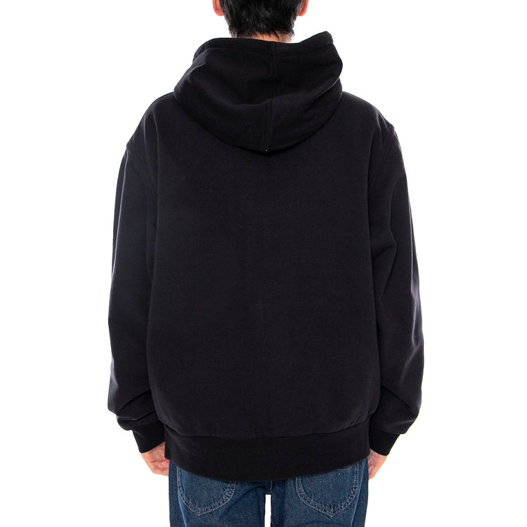 Active Sweat Jacket Black - Felpa con Cappuccio Uomo Nera I035602.8906 . CARHARTT WIP 