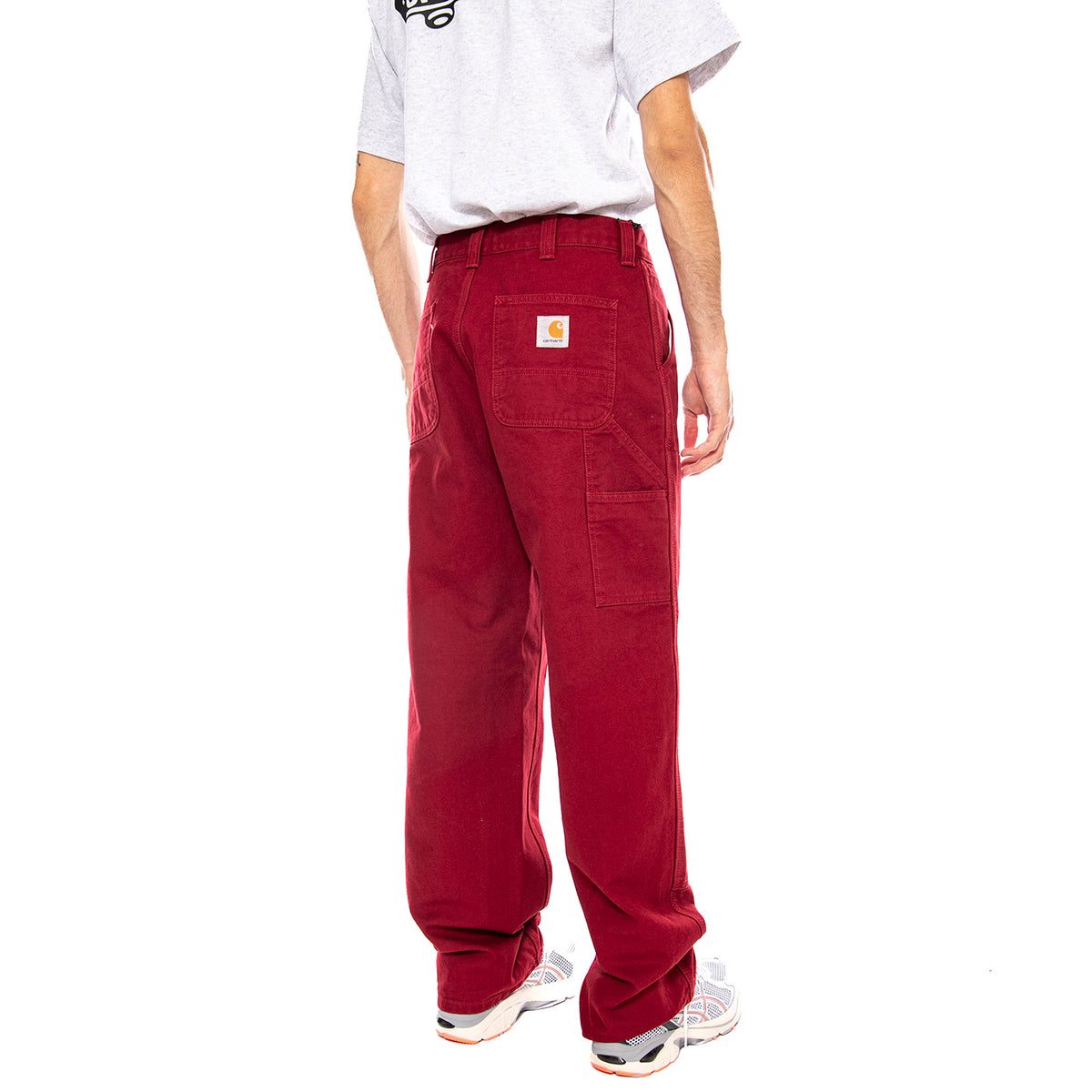 OG Double Knee Pant Scarlet - Pantaloni Uomo Bordeaux I035638.H806 . CARHARTT WIP 
