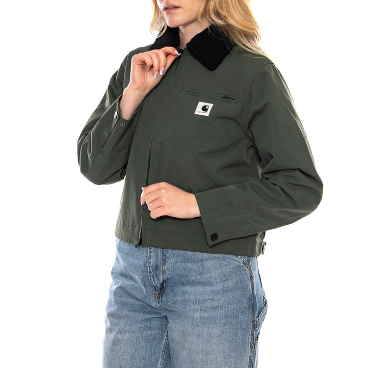W Newkirk Jacket - Verde - Giacca Donna I035699_3CW_XX . CARHARTT WIP 
