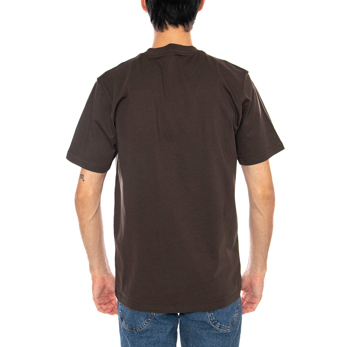 S/S Script T-Shirt Vitola / Citadel - Maglietta Girocollo Uomo Marrone I035700.3CEXX . CARHARTT WIP 