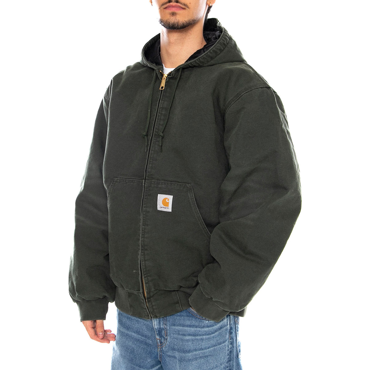 OG Active Jacket Olive - Giacca con Cappuccio Uomo Verde I035891.494O . CARHARTT WIP 