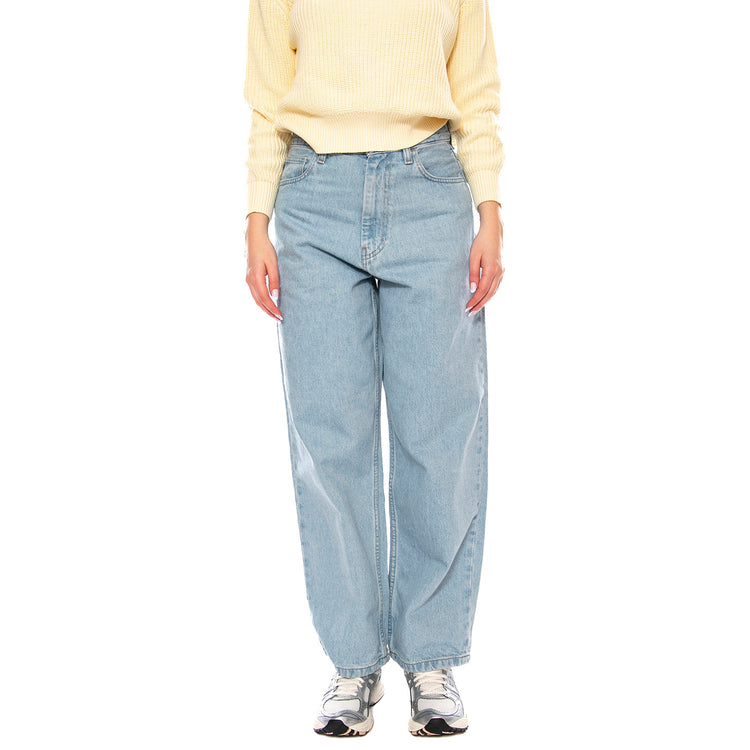 W Carhartt Brandon Pant - Blu Denim - Jeans Donna I035892.01.A3 . CARHARTT WIP 