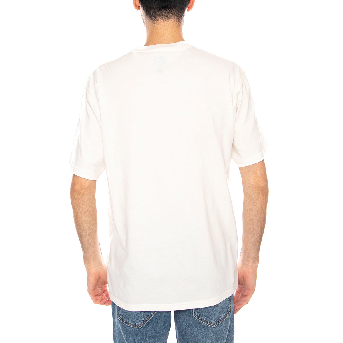 Dickies Flag Tee Ss Egret -- Maglietta Girocollo Uomo Bianca DK0A87QDC481 . DICKIES 