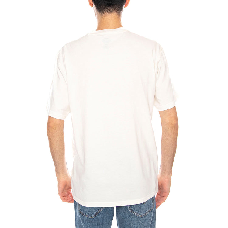 Dickies Flag Tee Ss Egret -- Maglietta Girocollo Uomo Bianca DK0A87QDC481 . DICKIES 