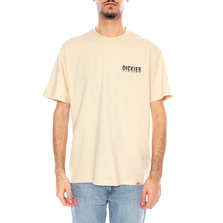 Pelham SS Maglietta -- Maglietta Uomo Beige (Wood Ash) DK0A87QJL171 . DICKIES 
