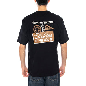 Donut House SS Maglietta -- Maglietta Uomo Nera DK0A87QNBLK1 . DICKIES 
