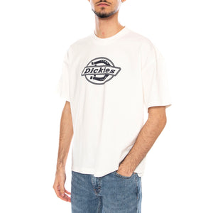 Forth Shaw Tee Ss Egret -- Maglietta Girocollo Uomo Bianca DK0A87QSC481 . DICKIES 