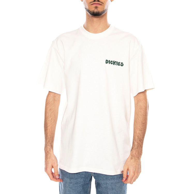 Gordonsville Tee Ss Egret -- Maglietta Girocollo Uomo Bianca DK0A87QUC481 . DICKIES 