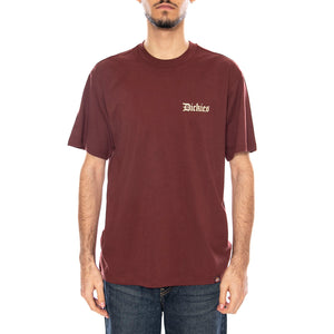 Dickies Diner SS Maglietta -- Maglietta Uomo Bordeaux (Andorra) DK0A87QXL161 . DICKIES 