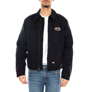 Thrasher x Dickies Jacket -- Giacca Uomo Nera DK0A88CEBLK1 . DICKIES 