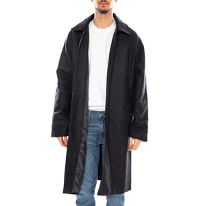 Mac Wool Coat -- Cappotto Uomo Dark Grey Marl I032592. 3F5.00 EDWIN 