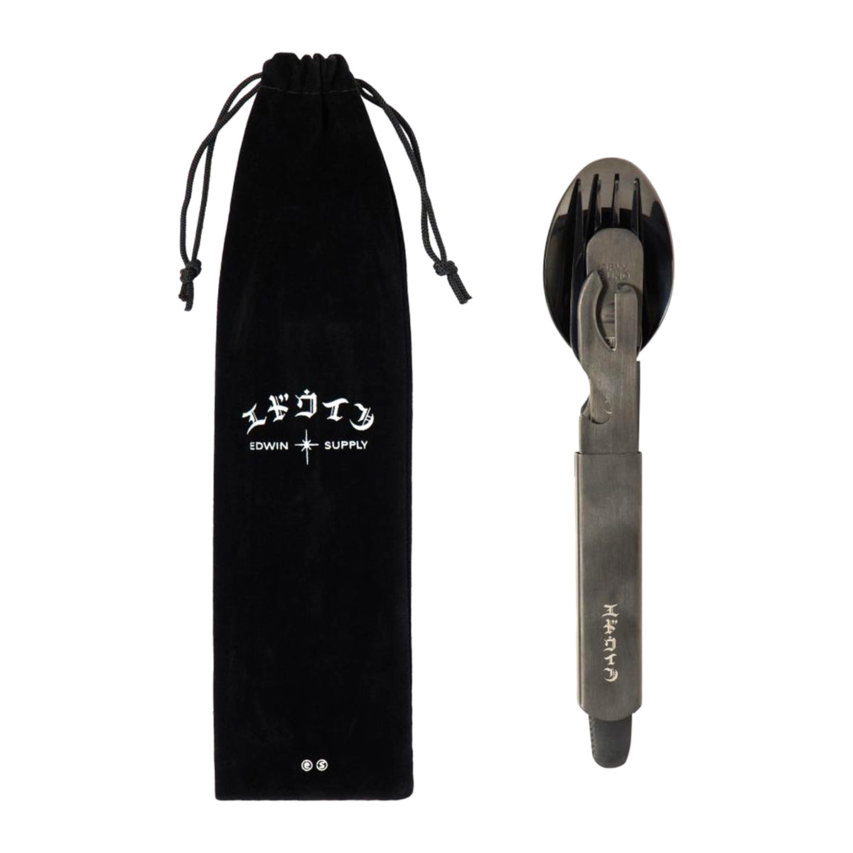Picnic Set Black - Set da 4 Pezzi Nero I035939. 89.00 EDWIN 