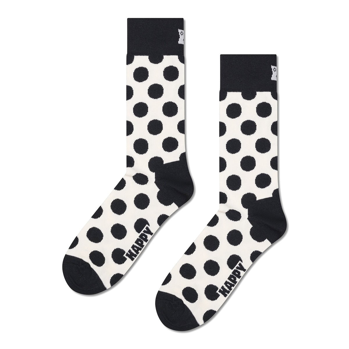 Big Dot Socks - Calzini Multicolore<BR/> P003213 WHITE HAPPY SOCKS 