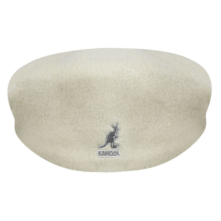 504 Kangol Cap White - Cappellino a Coppola Bianco 0258BC WH103 KANGOL 