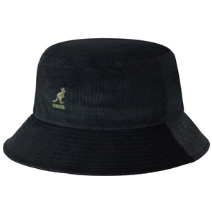 Cord Bucket Hat - Black - Cappello da Pescatore Nero K4228HT BK001 KANGOL 