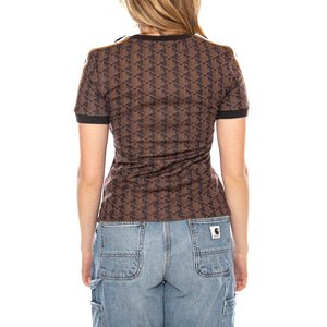 Lacoste T-Shirt 9I4 -- T-Shirt Donna Multicolore TF3244-9I4 . LACOSTE 