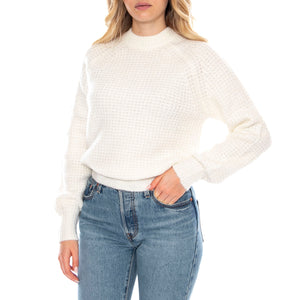Knit Sweater Ecru -- Maglione Donna Ecru 112371062 . LEE 
