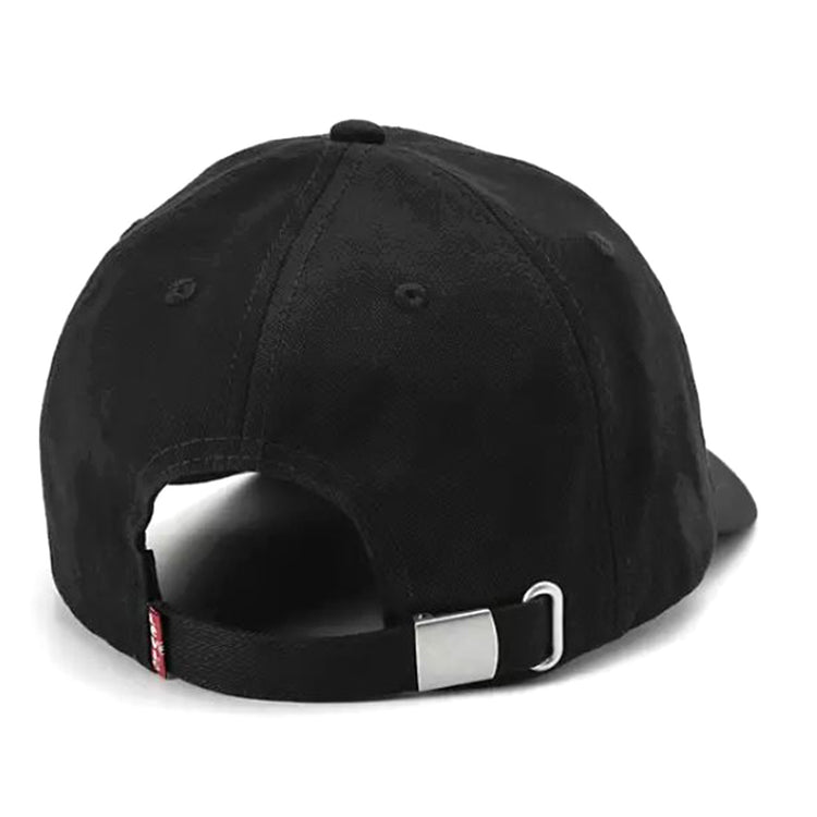 Autunno / Inverno - Relaxed Dad Heritage Cap Caviar Black - Cappellino Nero 000A9-0000 . LEVIS 
