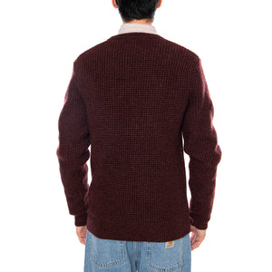 Presidio Crew Hot Chocolate Heather Neutral - Maglione Girocollo Uomo Marrone 003B6-0003 . LEVIS 