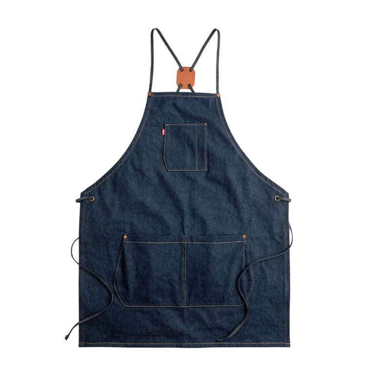 ADJUSTABLE DENIM APRON INDIGO RINSE 2 DARK INDIGO - Grembiule da Lavoro Denim Jeans Blu 004D2-0000 . LEVIS 