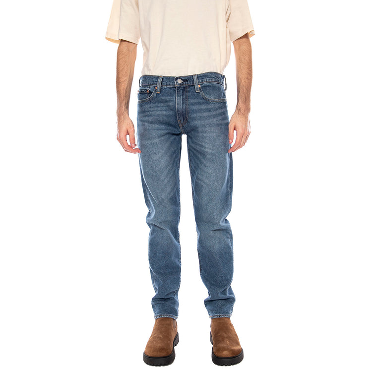 502 Taper Almost Warm -- Pantaloni Uomo Med Indigo Blu 29507-1464 . LEVIS 
