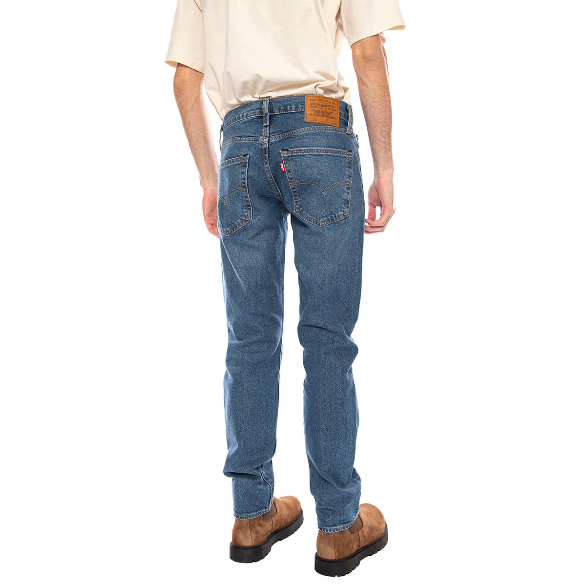 502 Taper Almost Warm -- Pantaloni Uomo Med Indigo Blu 29507-1464 . LEVIS 