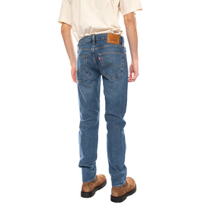 502 Taper Almost Warm -- Pantaloni Uomo Med Indigo Blu 29507-1464 . LEVIS 