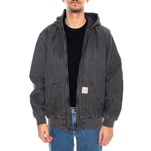 Potrero Denim Hoodie Double Duty Black - Giacca con Cappuccio Uomo Nera A3222-0015 . LEVIS 