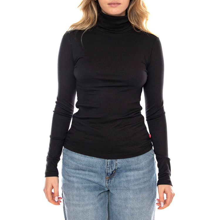 Dreamy Turtleneck Caviar -- Maglione Donna Nero A8769-0000 . LEVIS 