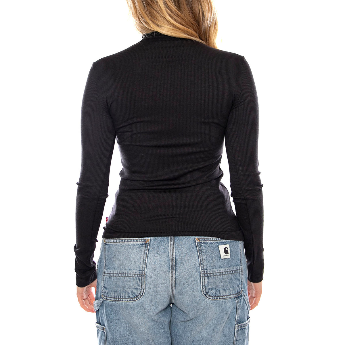 Dreamy Turtleneck Caviar -- Maglione Donna Nero A8769-0000 . LEVIS 