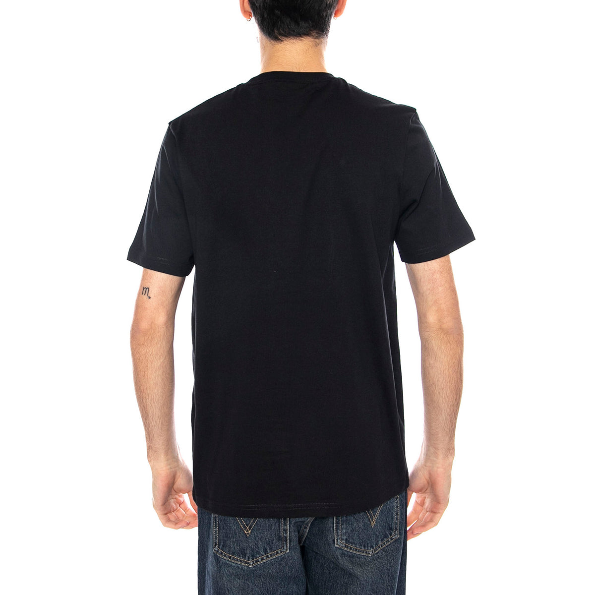 Tonal Eagle Plain T-Shirt Jet Black - Maglietta Girocollo Uomo Nera TS400TON-Z865 . LYLE & SCOTT 