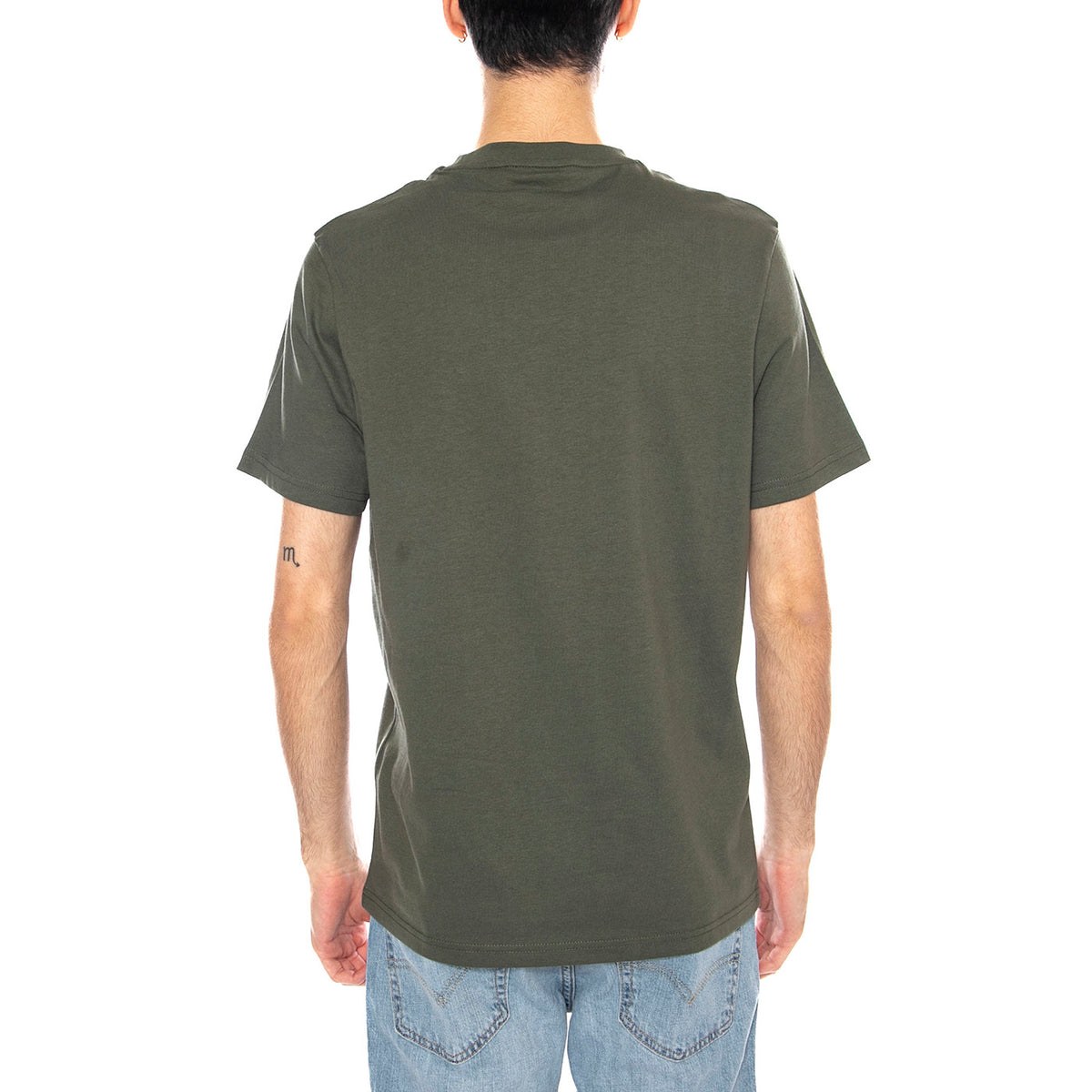 Plain T-Shirt Deep Depths - Maglietta Girocollo Uomo Verde TS400VOG-X848 . LYLE & SCOTT 