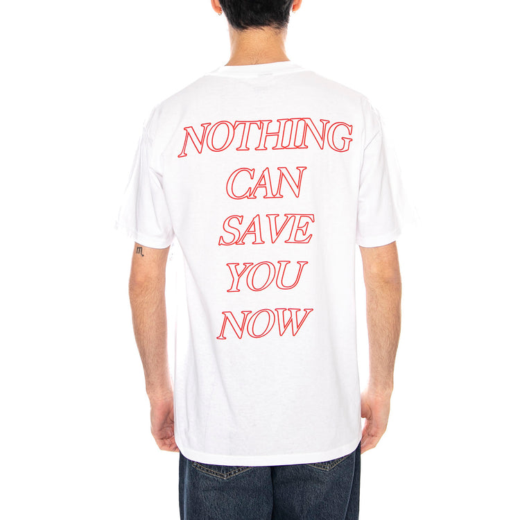 Obey Nothing Can Save You Maglietta -- Maglietta Uomo Bianca 165264200 WHT OBEY 