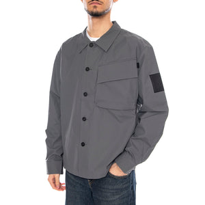 Force Overshirt Grey Stone - Giacca Uomo Grigia OGQ004-GREY STONE1 . OFF GRID 